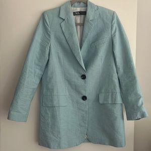 Zara Linen Blazer